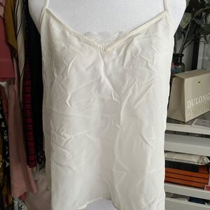 Sezane Elegant Cream Camisole